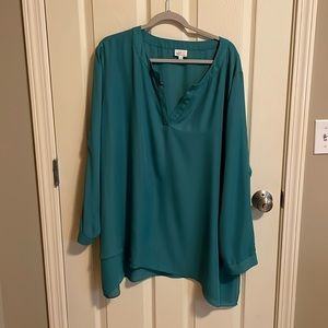 Teal Tunic - 5X